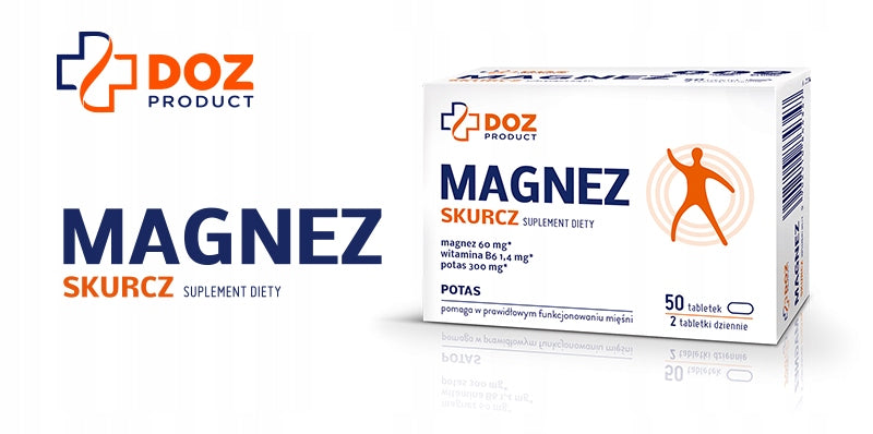 Magnesium Shrinkage, tablets, DOZ Product, 50 pcs. Form tablets