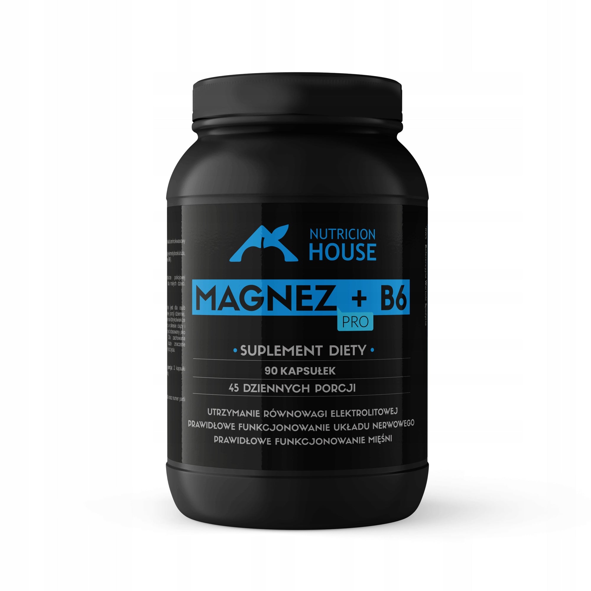 Magnesium + Vitamin B6 300mg Pro Complex 90 Capsules Contraction Stress Premium