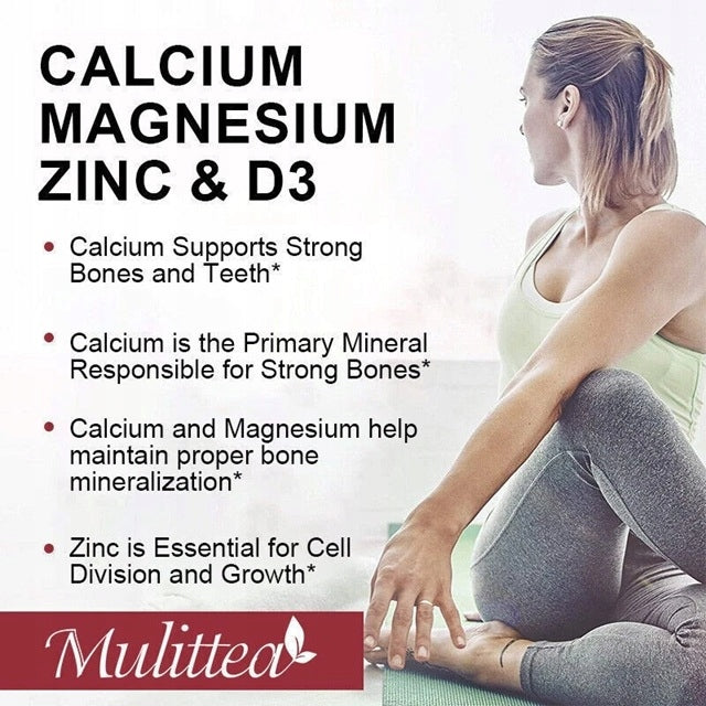 Magnesium calcium capsules 120 - bone and joint health Metabolism Sport EAN (GTIN) 074283925633