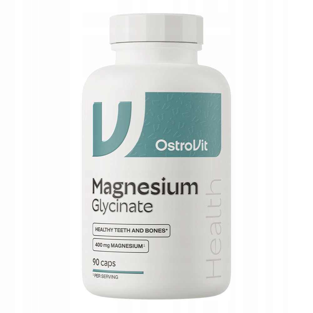 Magnesium glycinate OstroVit 90 kaps CHELAT 400 mg NERVE CONTRACTIONS Diglycinate