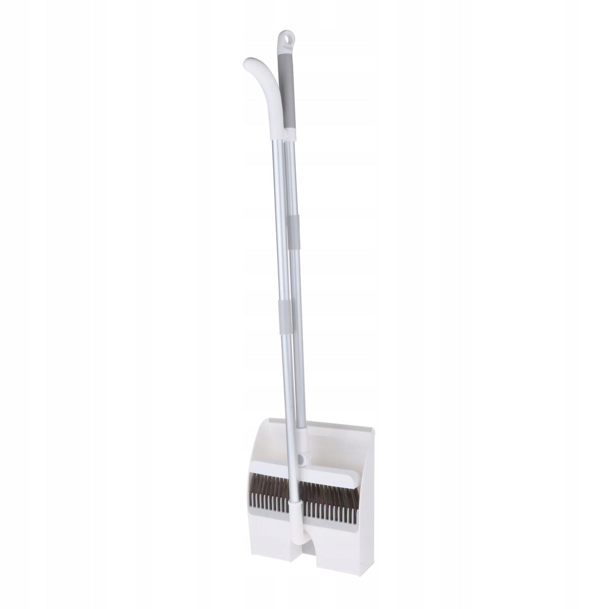 Magnetic Broom and Dustpan Combo Cleans for Home Lobby Upright Stand Up