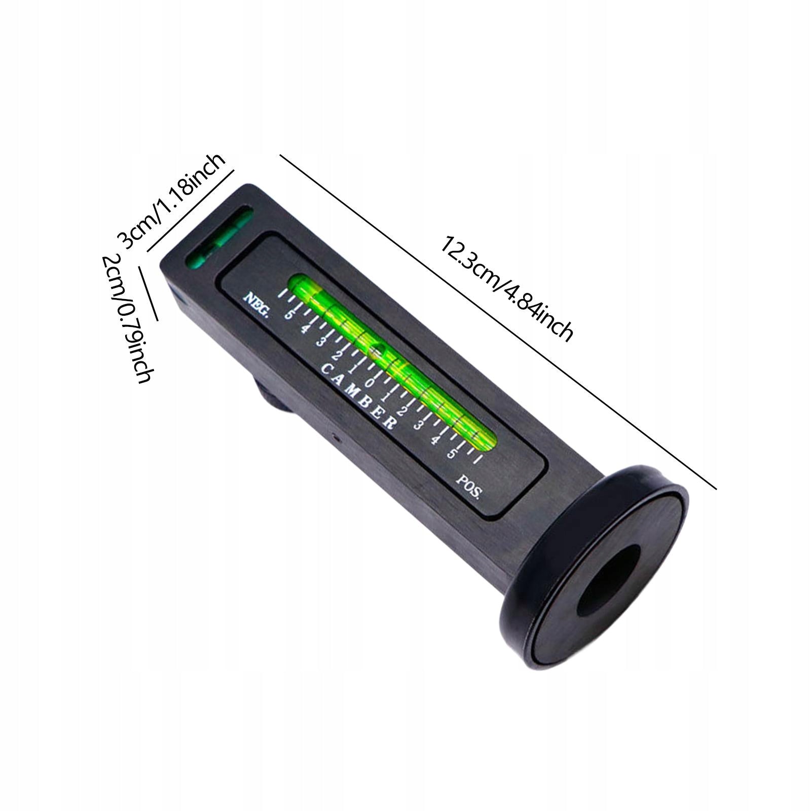 Magnetic Gauge Tool Accurate Adjustment Easy to Use Camber Castor Black Packaging status original