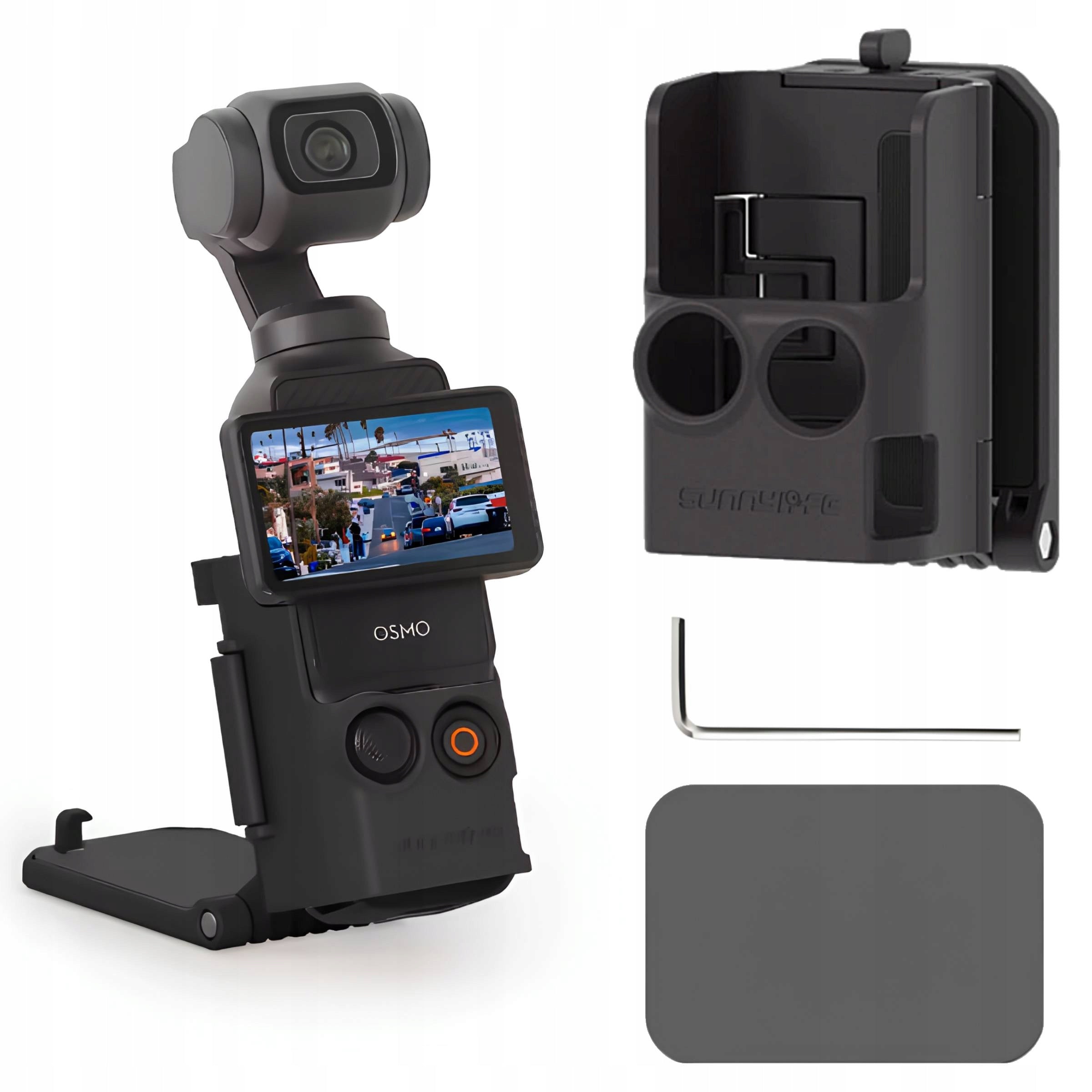 Magnetic Mount Adapter Adjustable for DJI Osmo Pocket 3 Camera