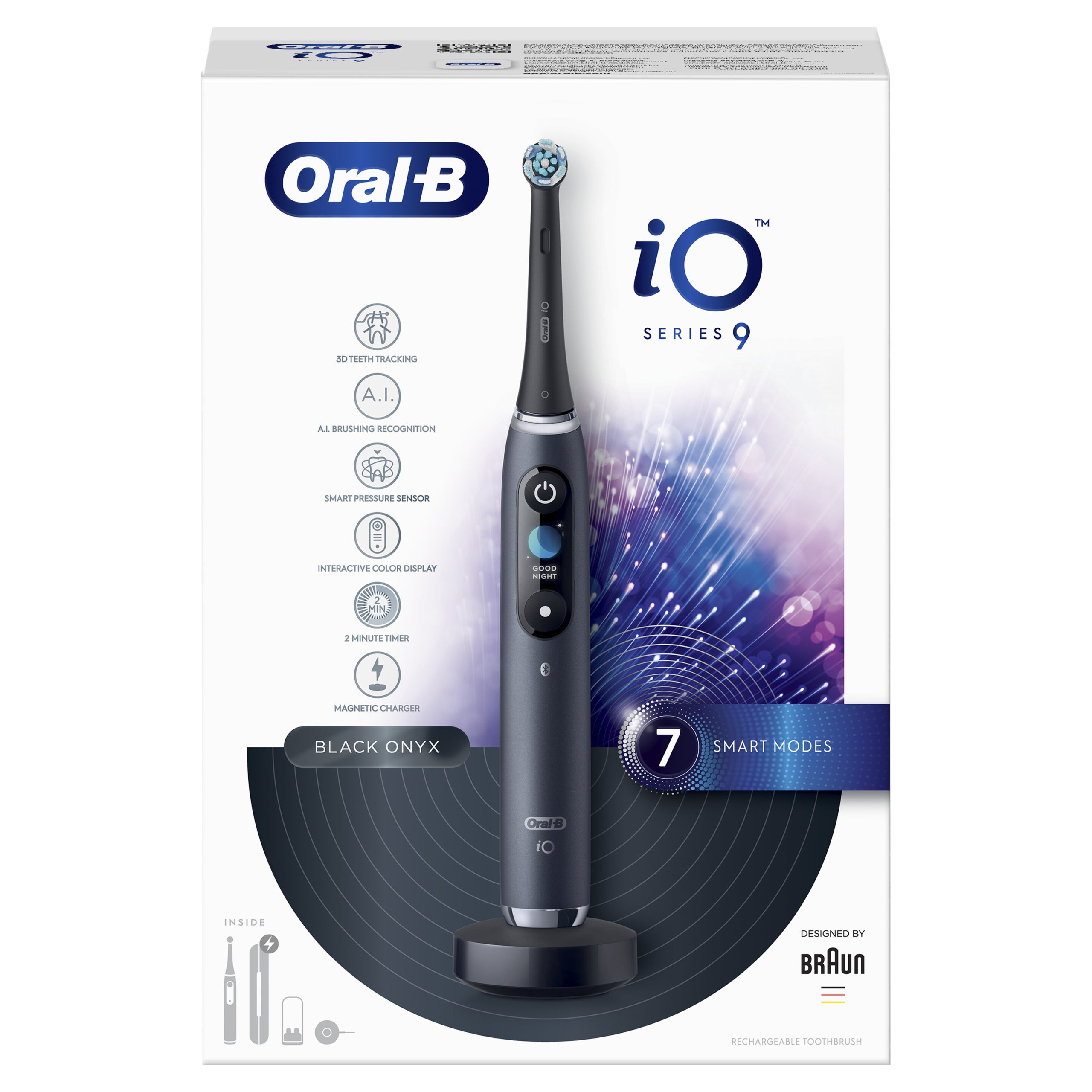 Magnetic Toothbrush Oral-B iO9 Onyx Black +ETUI Brand Oral-B
