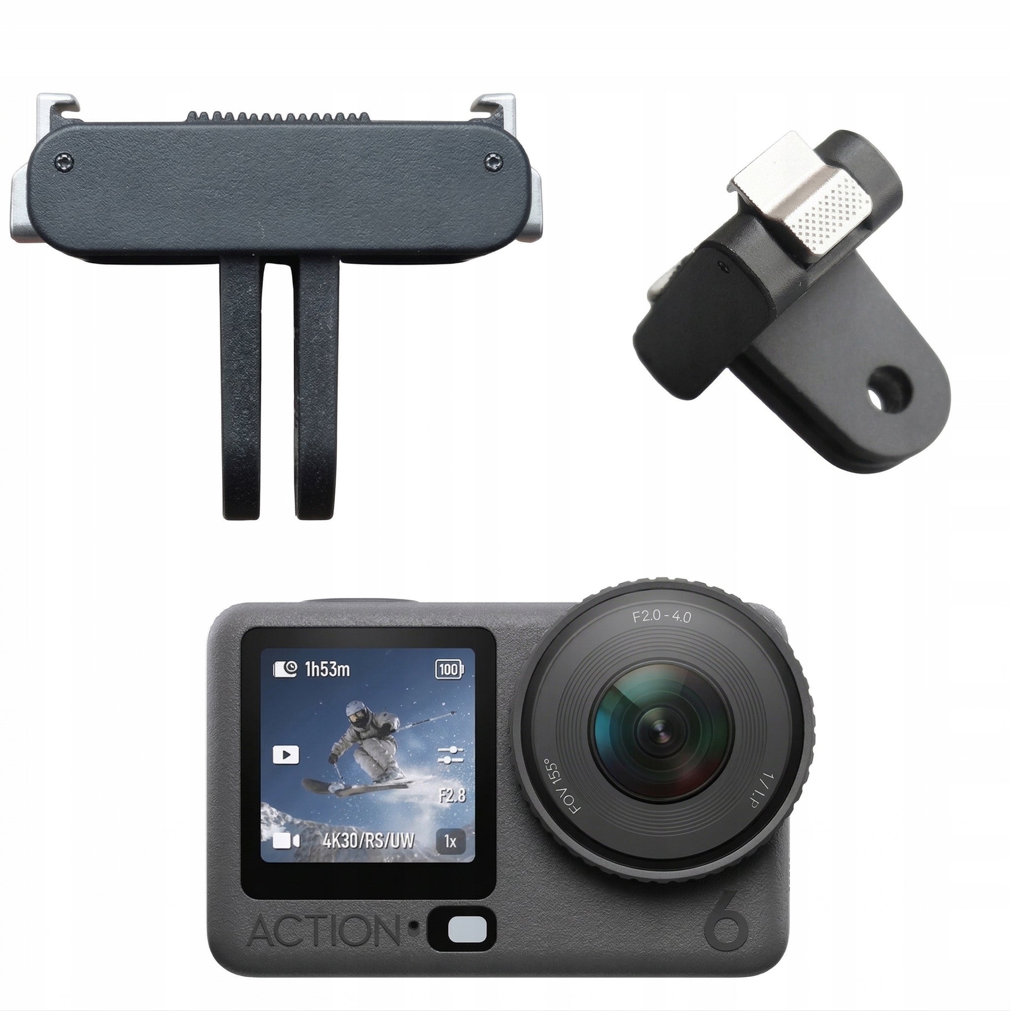 Magnetic adapter for dji osmo action 6 camera