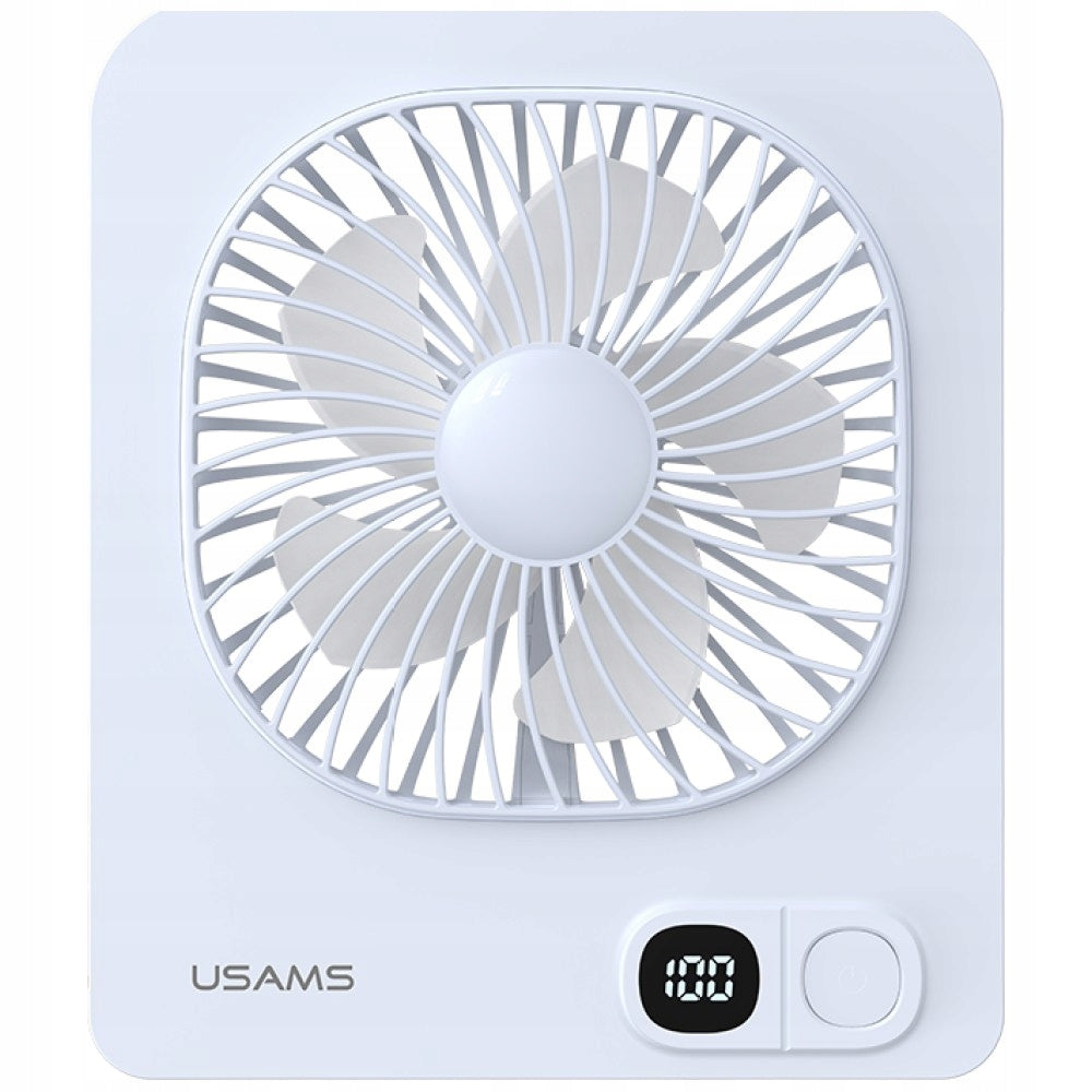 Magnetic desk fan USAMS blue Packaging status original
