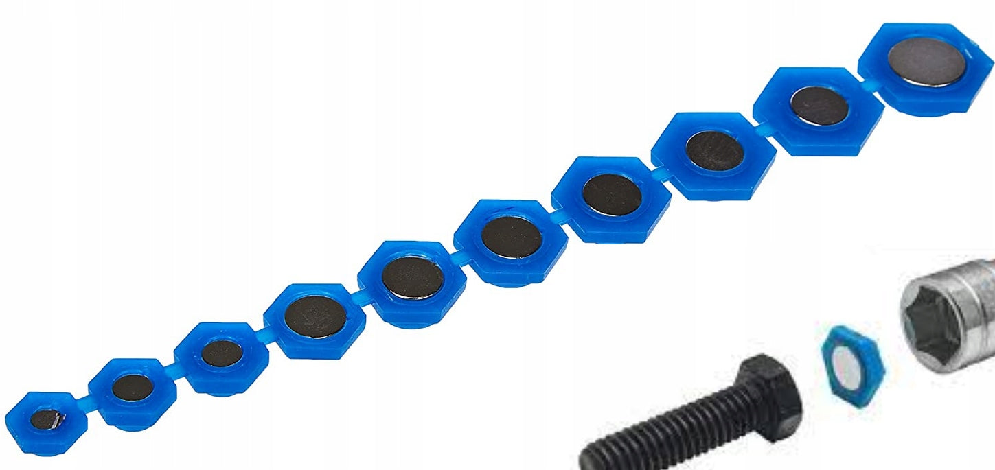 Magnetic inserts for sockets 8-19mm KING TONY 11pcs. 91000M