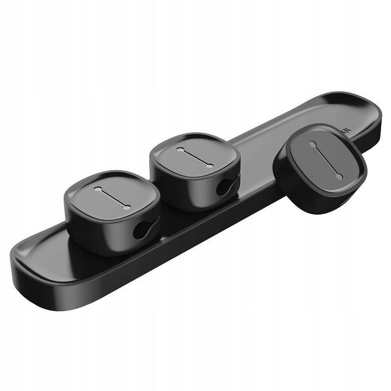 Magnetic organizer for cables Baseus Peas ACWDJ-01 black