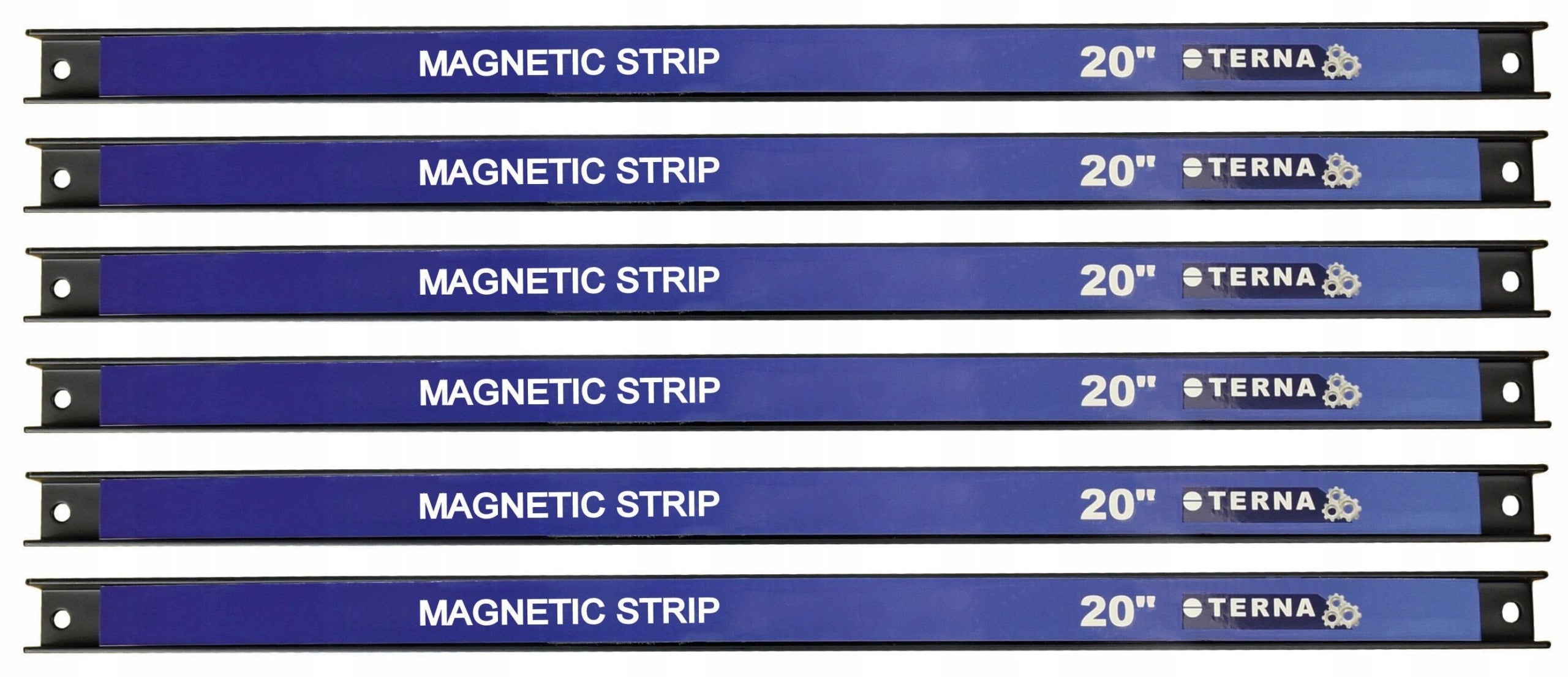 Magnetic strip Magnetic strips tool holders 6 pcs. 50 cm