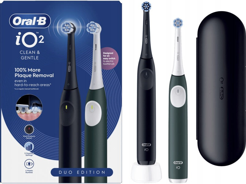 Magnetic toothbrush ORAL-B IO 2 (2 pieces) + Case
