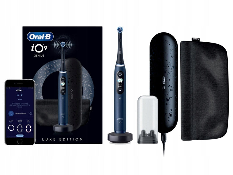 Magnetic toothbrush ORAL-B iO 9 Luxe Edition Dark blue