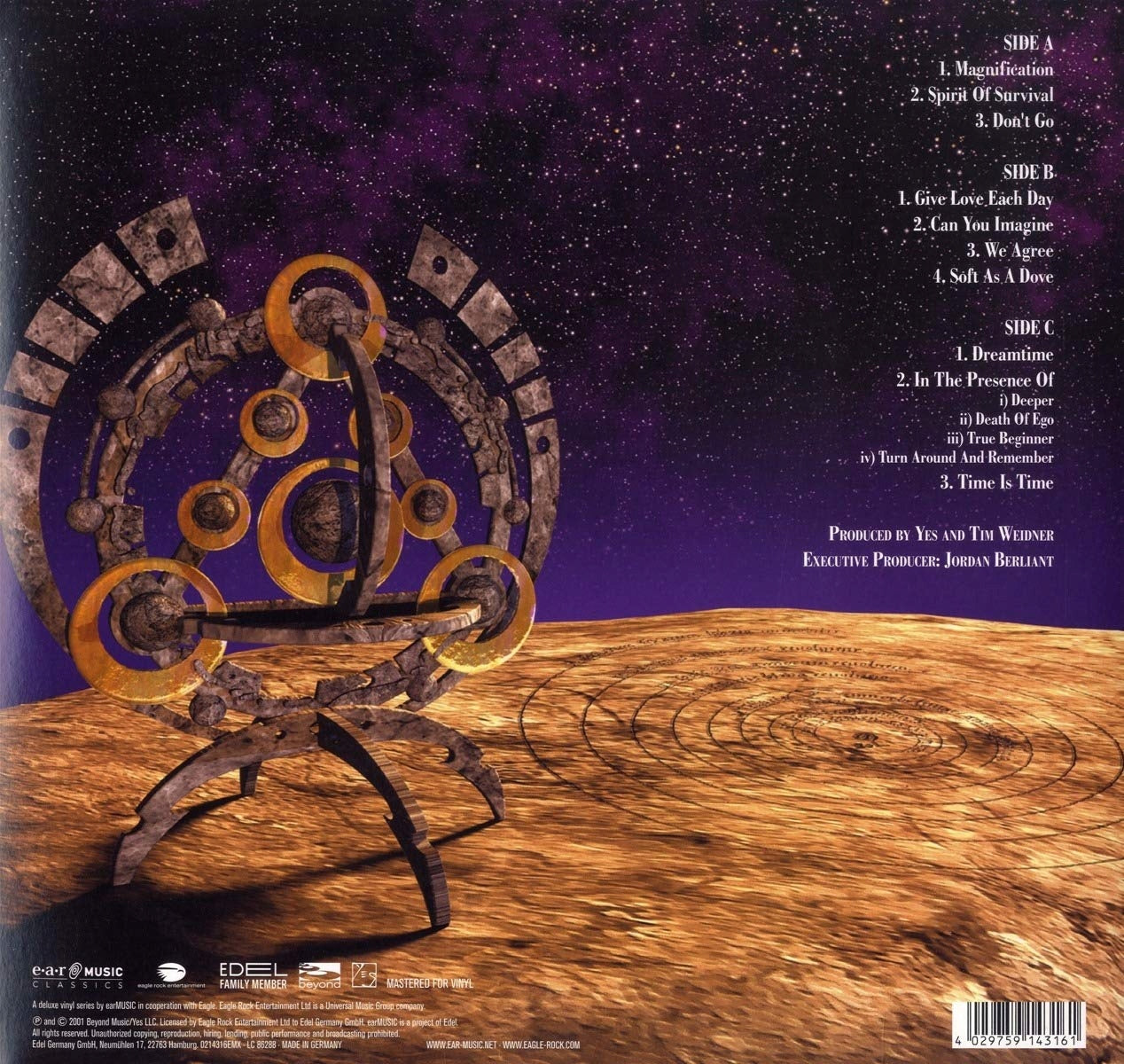 Vinilinė plokštelė Yes „Magnification“