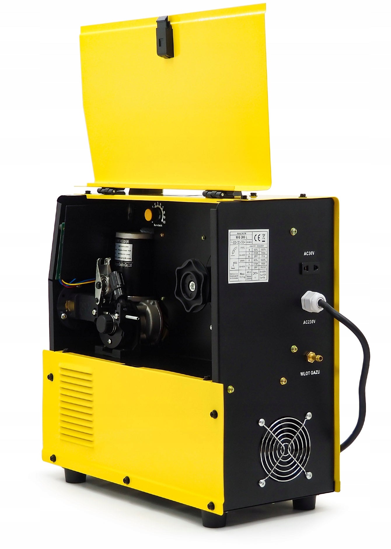 Magnum MIG 205L semi-automatic MIG/MAG/MMA welding machine with soldering Manufacturer code U MI 205L AUT