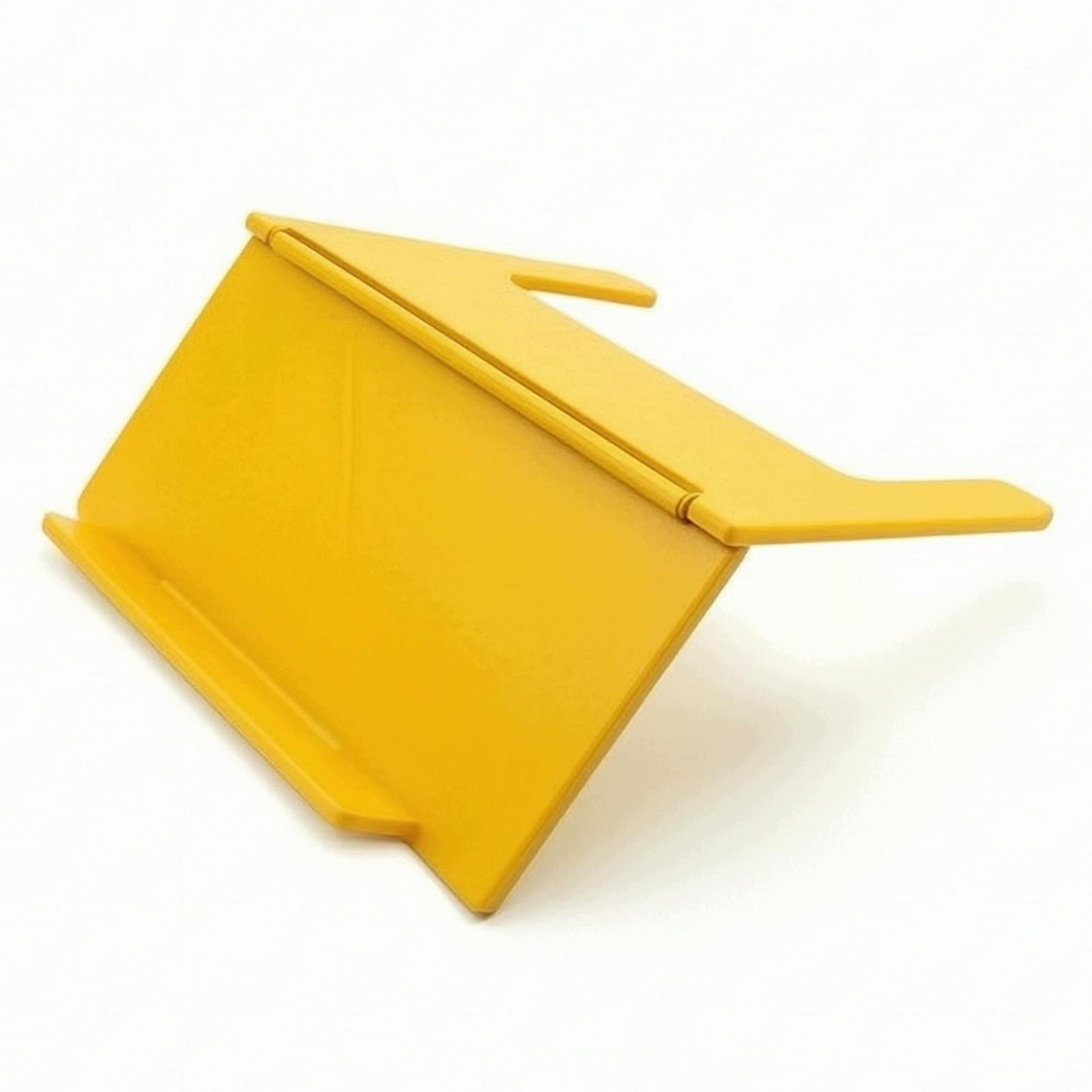 Mahjongs Card Holder Angled Mahjongs Card Stand Compact Yellow