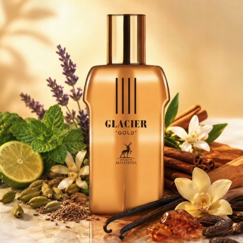 Maison Alhambra Glacier Gold 100ml Perfumed Water for Men Packaging volume 100 ml
