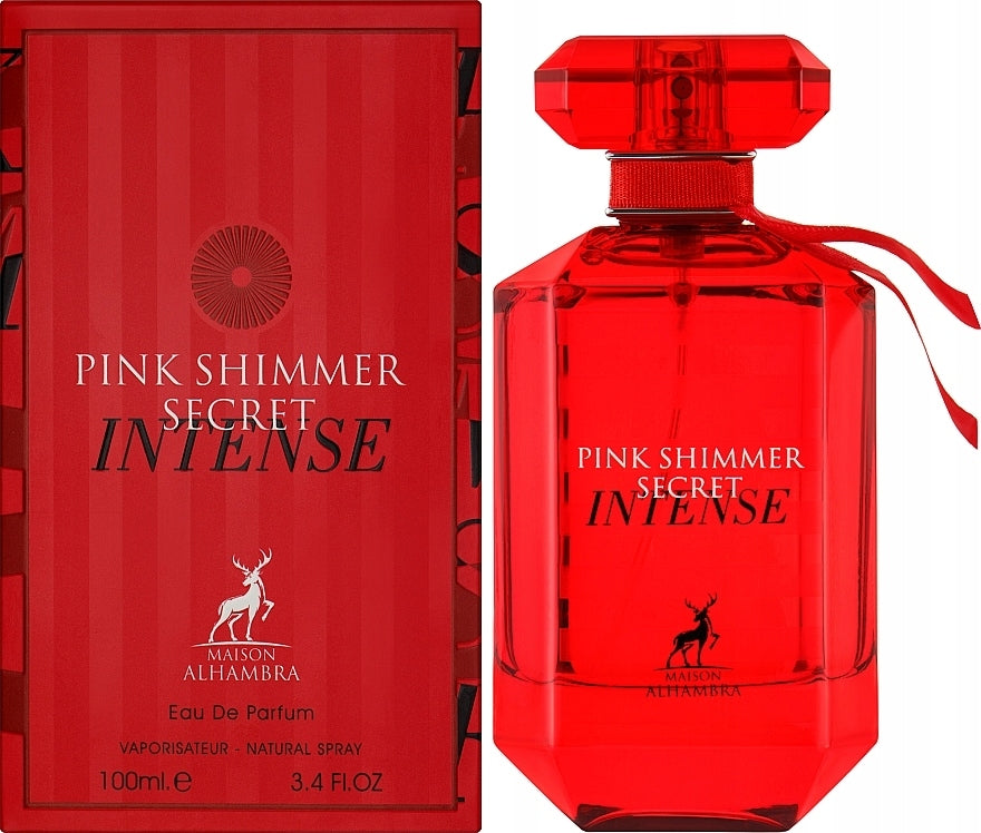 Maison Alhambra Pink Shimmer Secret Intense Perfumed Water 100ml for Women
