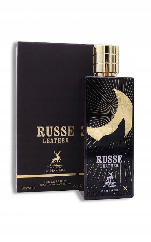 Maison Alhambra Russe Leather 80ml unisex Arabic Eau de Parfum Brand Maison Alhambra