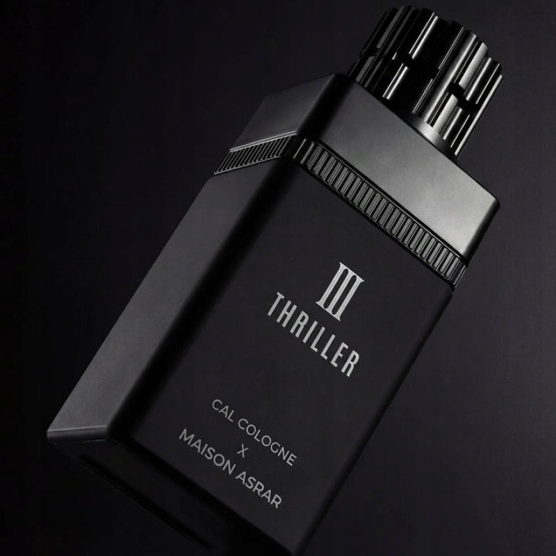 Maison Asrar X Cal Cologne Thriller III Extrait de Parfum 100 ml Packaging status original