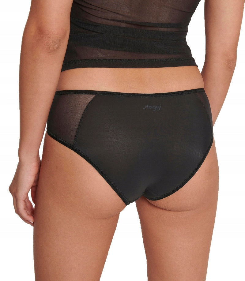 Kelnaitės moterims Triumph Sloggi Soft Adapt Hipster 7611358174805, juodos