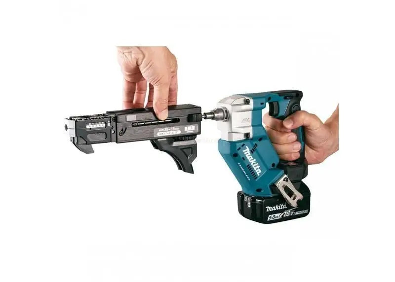 Makita DFR452Z screwdriver with magazine 18V automatic Push Drive 20-41mm Packaging status original