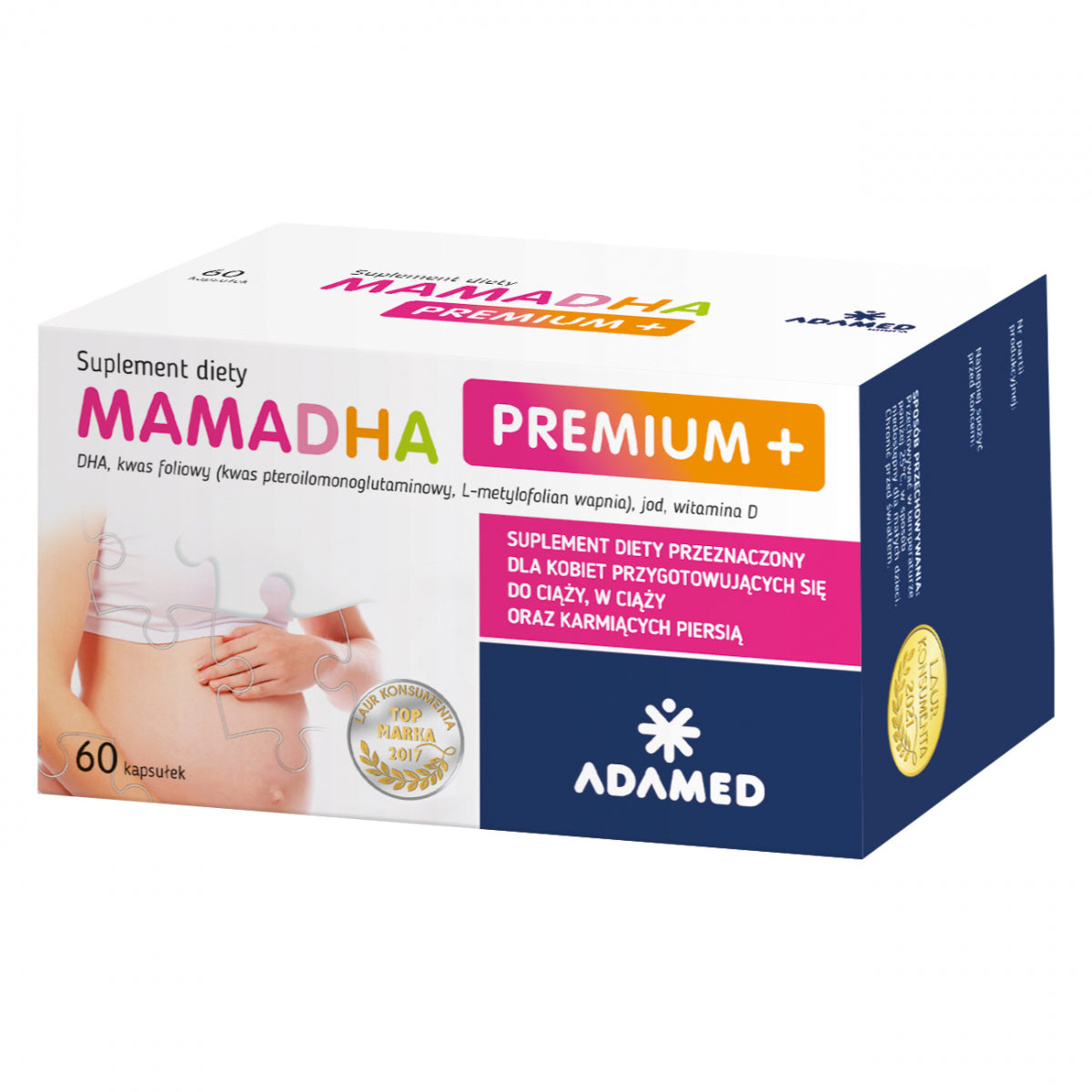 MamaDHA Premium + 60 capsules