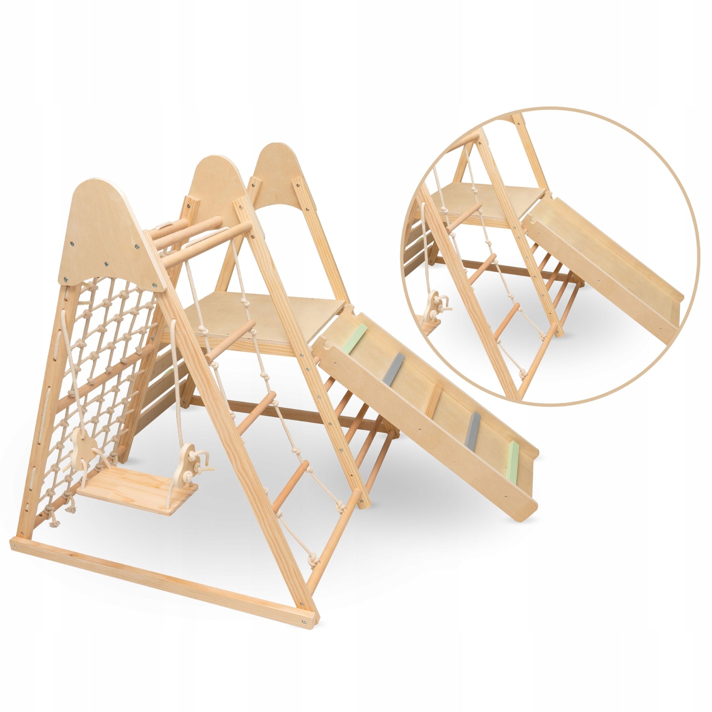 Mamabrum Wooden home square toys XL 5in1 Climber MAM203 Brand Mamabrum