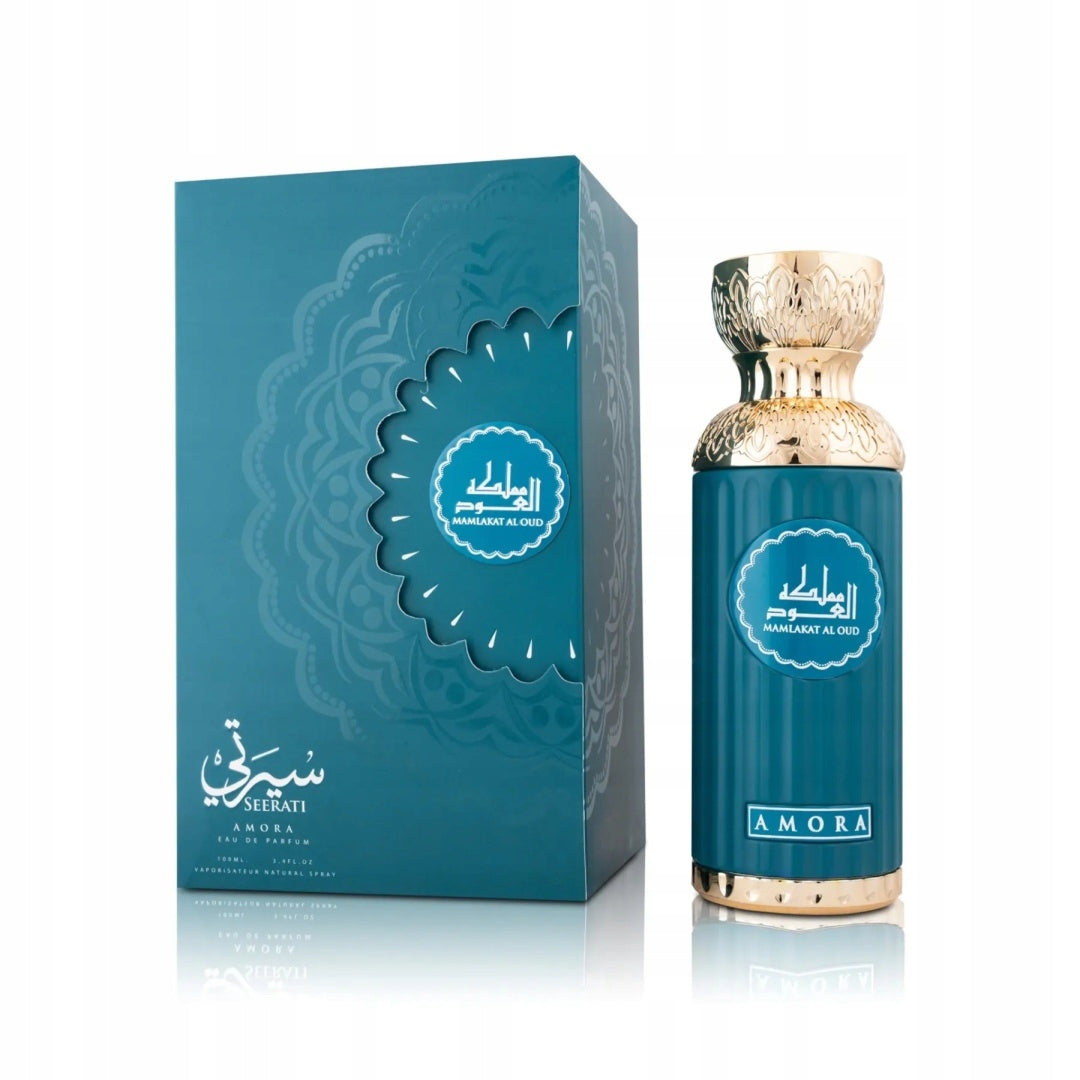 Mamlakat Al Oud Seerati Amora 100 ml EDP unisex eau de parfum Packaging status original