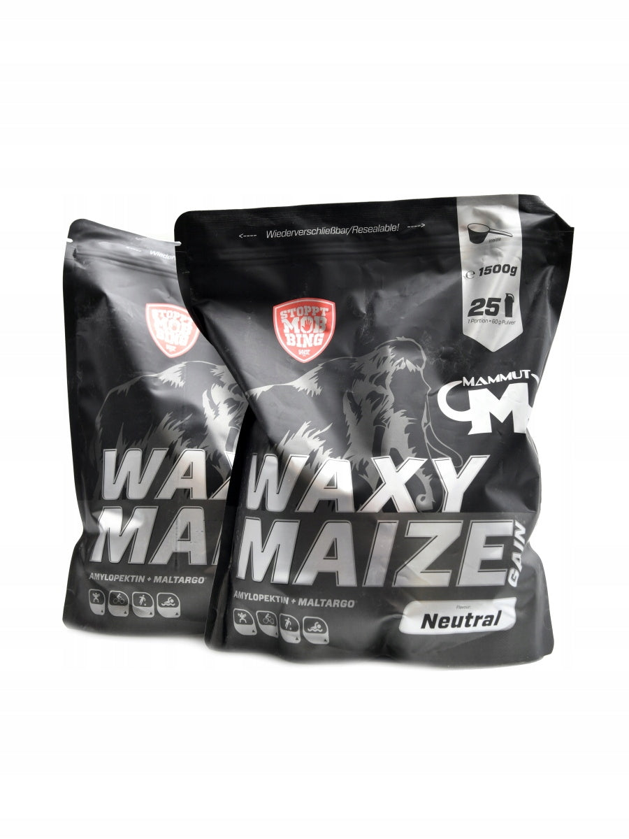 Mammut nutrition Amylopektin Waxy Maize 2 x 1500 g ekonomy pack