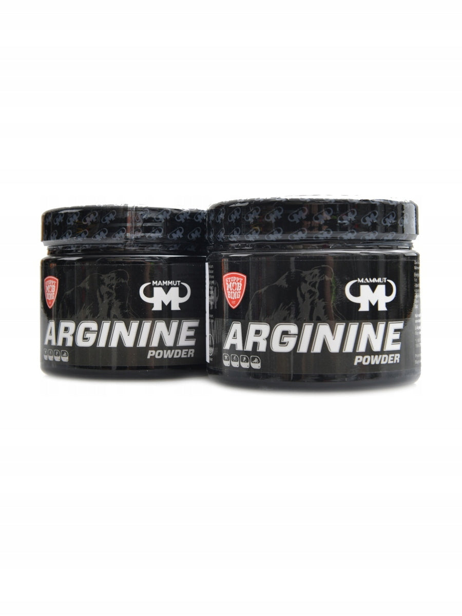Mammut nutrition Arginin powder 2 x 300 g ekonomy pack