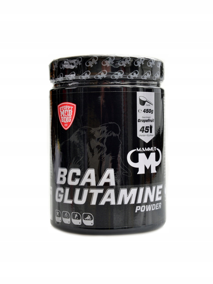 Mammut nutrition BCAA Glutamine powder 450 g grapefruit