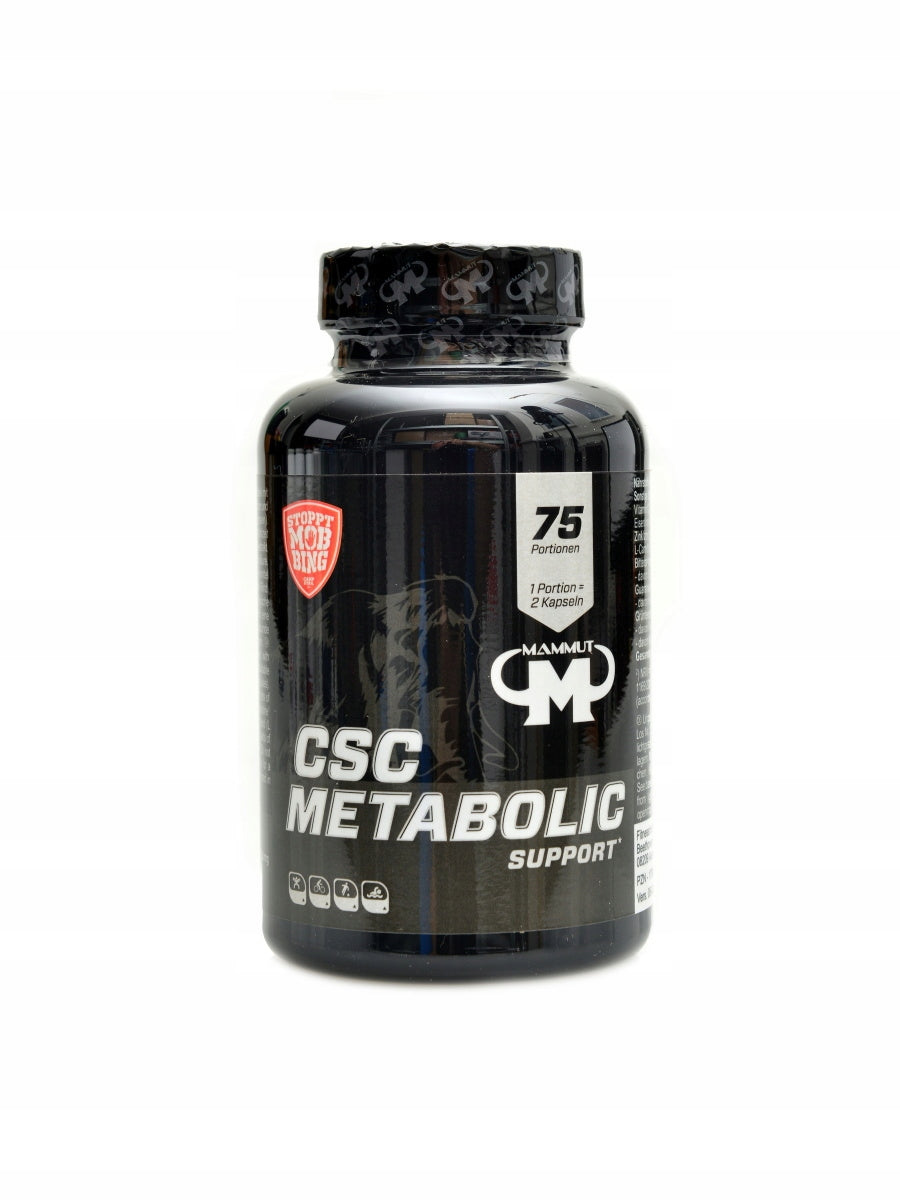Mammut nutrition CSC metabolic support capsules 2 x 150 kapslí Packaging status original
