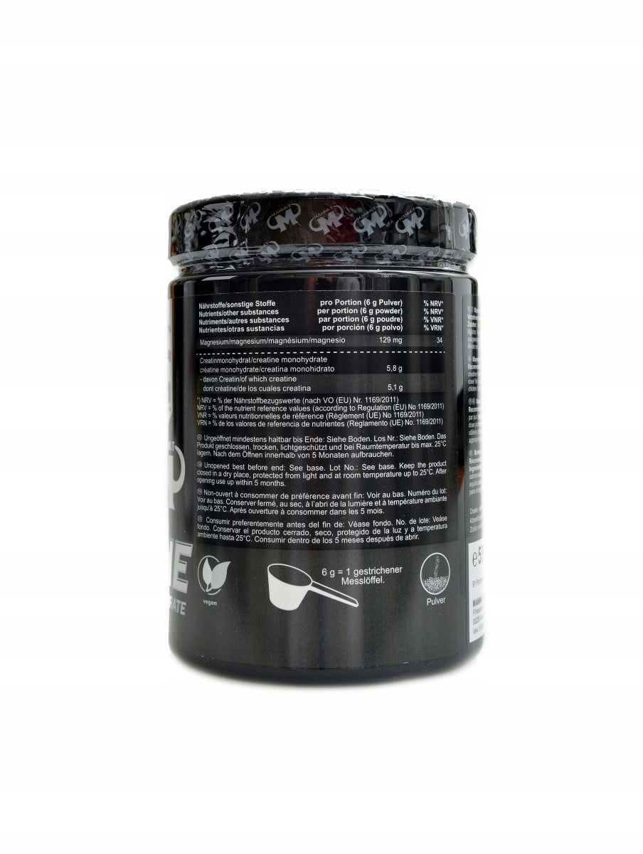 Mammut nutrition Creatine monohydrate micronized 550 g Packaging status original