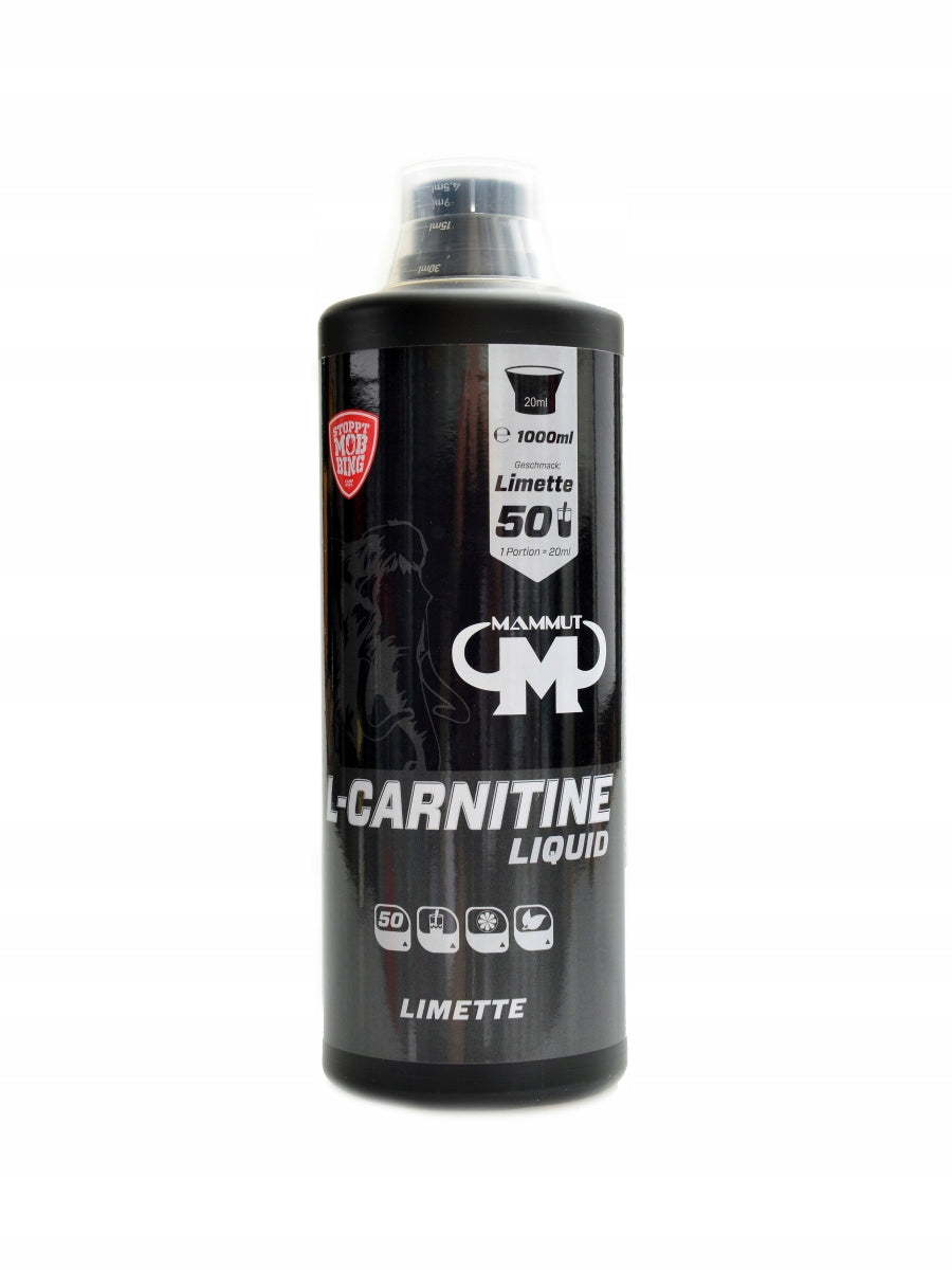 Mammut nutrition L-Carnitin 2 x 1000 ml lime ekonomy pack