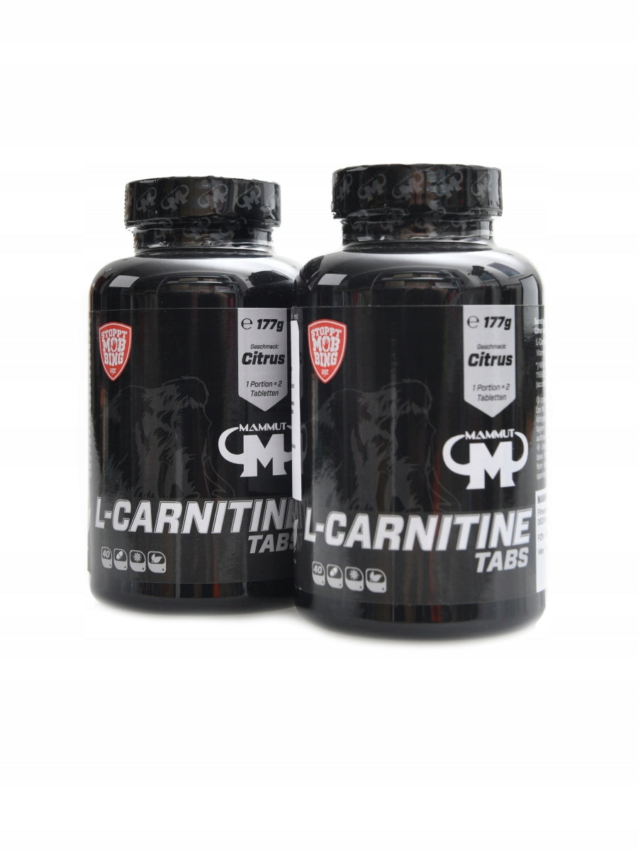 Mammut nutrition L-Carnitin 2 x 80 tablet ekonomy pack