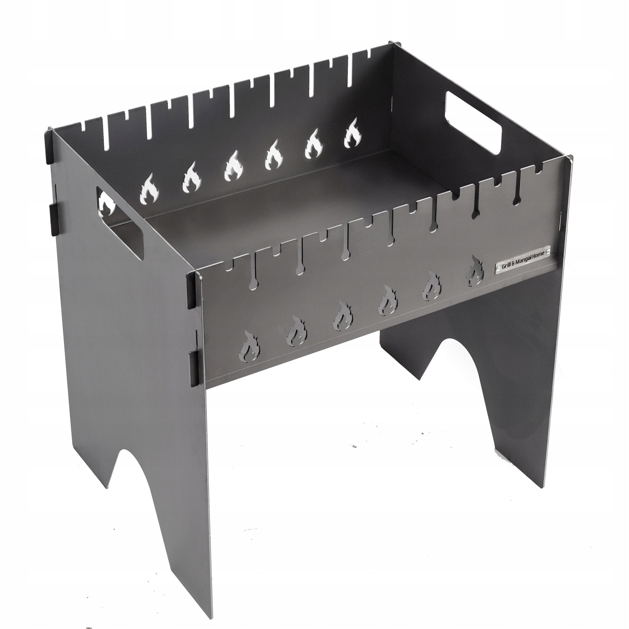 Mangal Grill For 8 Skewer Carbon Metal 2,5mm Multifunctional Compact EAN (GTIN) 5907022742749