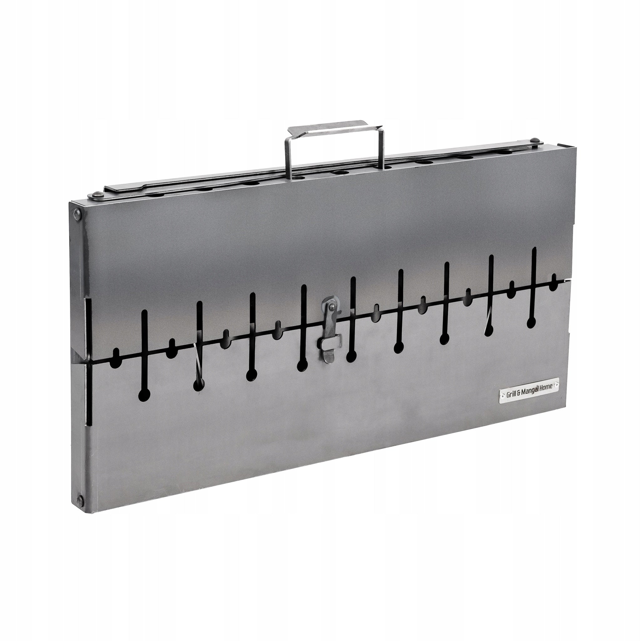 Mangal Grill Suitcase For 10 Skewers Carbon Folding Metal 2 mm EAN (GTIN) 5907022742244