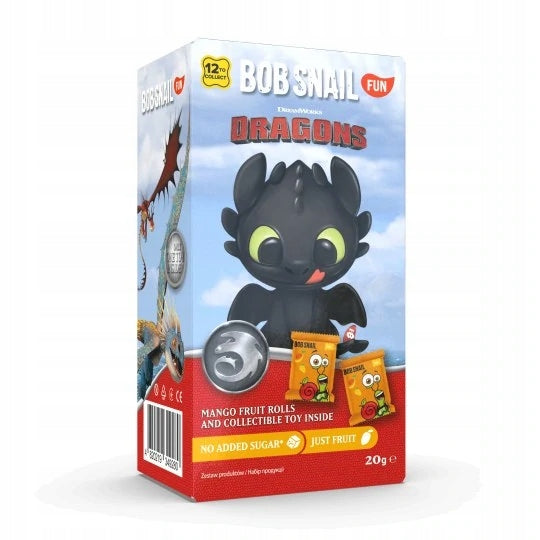 Mango snack with toy 20g BOB SNAIL EAT&FUN