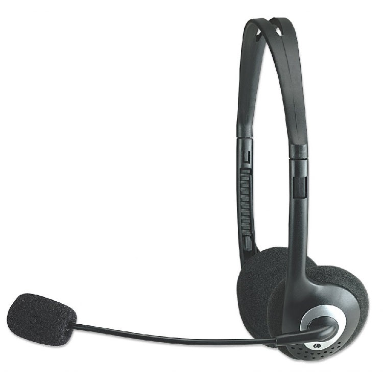 Manhattan Stereo On-Ear Headphones with Microphone Economy EAN (GTIN) 0766623164429