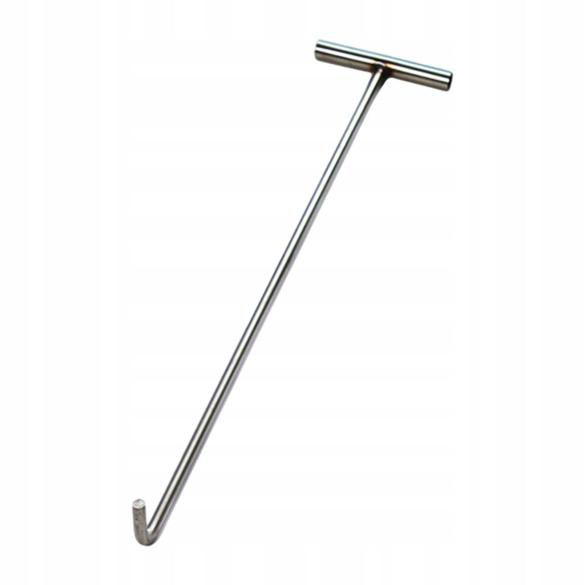 Manhole Hook Tool Stainless Steel Versatile Lifting Hook 68cm Dia 8cm Thick