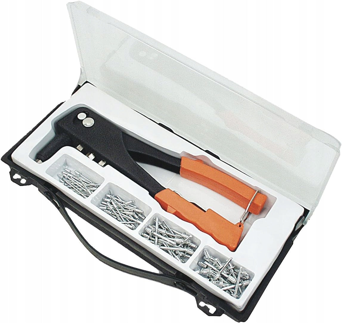 Mannesmann Hand riveter 4 mouthpieces 2.4-4.8mm 100 nits alu suitcase