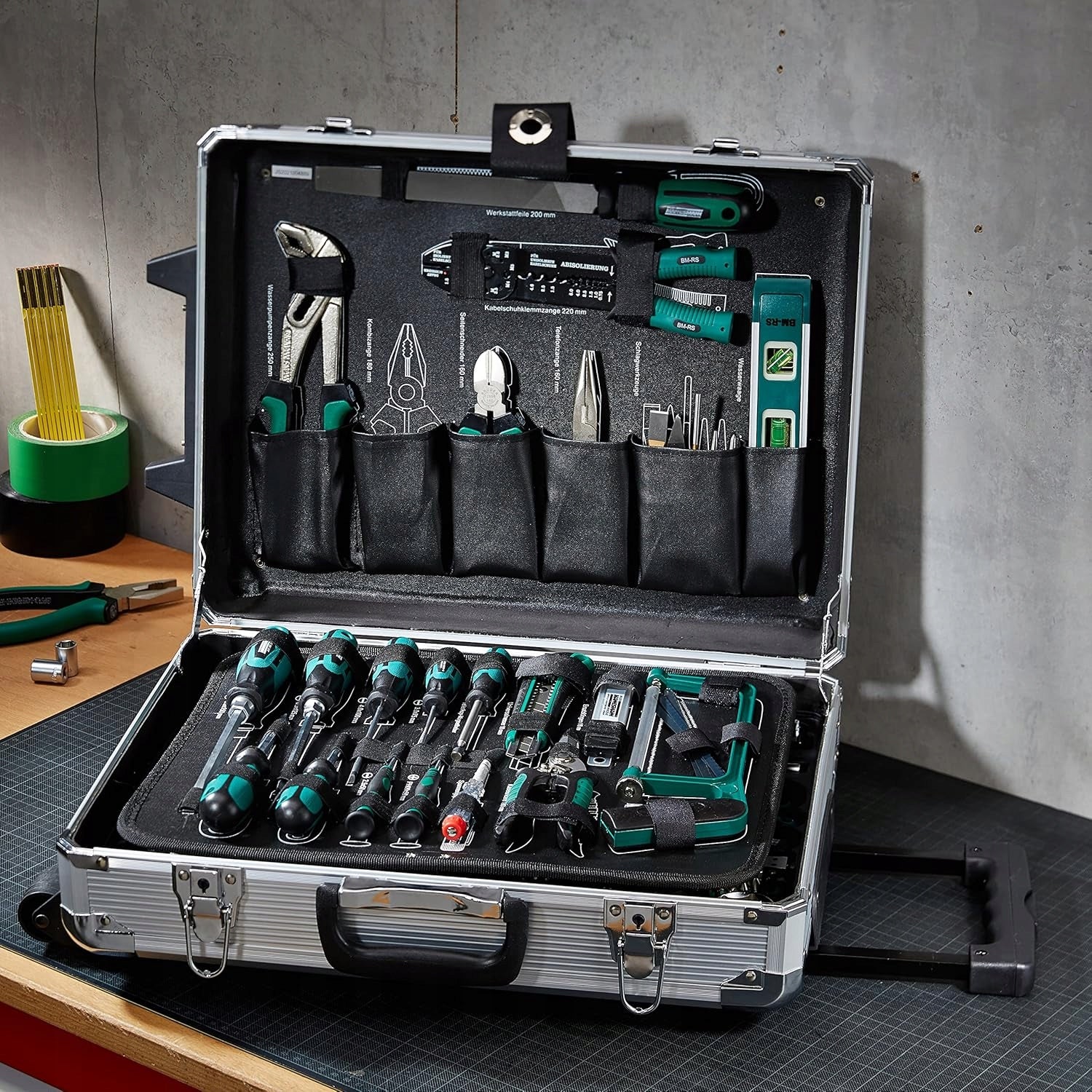 Mannesmann M29077 tool case 159 elements Brand VidaXL