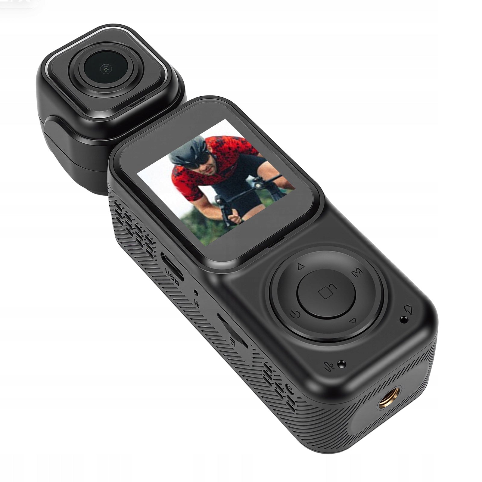Manual 4K Camera with 180° Rotating Lens Front Application with JY