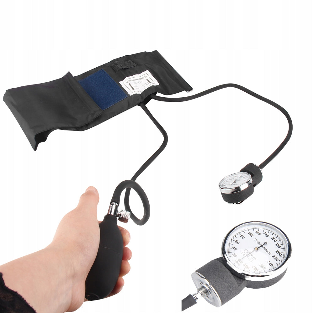 Manual Blood Pressure Monitor With Stethoscope Easy To Read For People With Vision Defect
