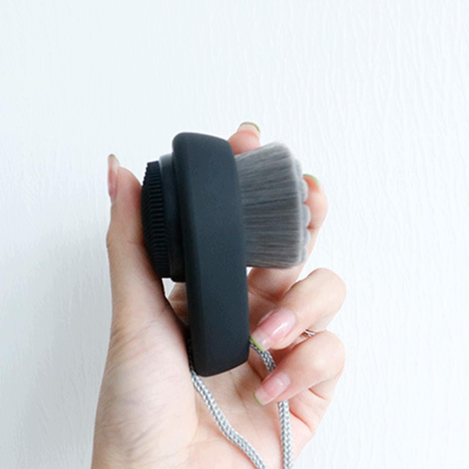 Manual Facial Cleansing Brush Washing Brush Clean Skincare Beauty Black Medical device no
