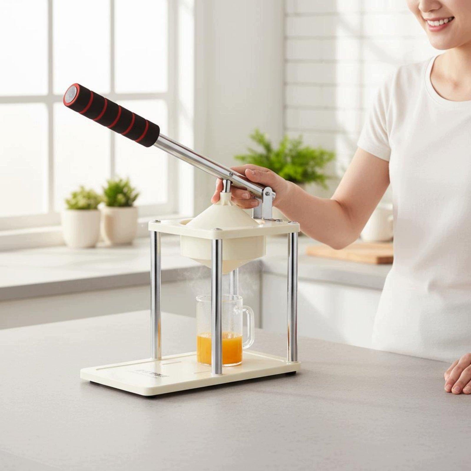 Manual Juice Press Food Grade Stainless Steel Manual Juicer Pointed Head Brand no brand