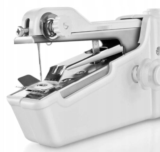 Manual Mini Sewing Machine Minor Repairs Dominant color white