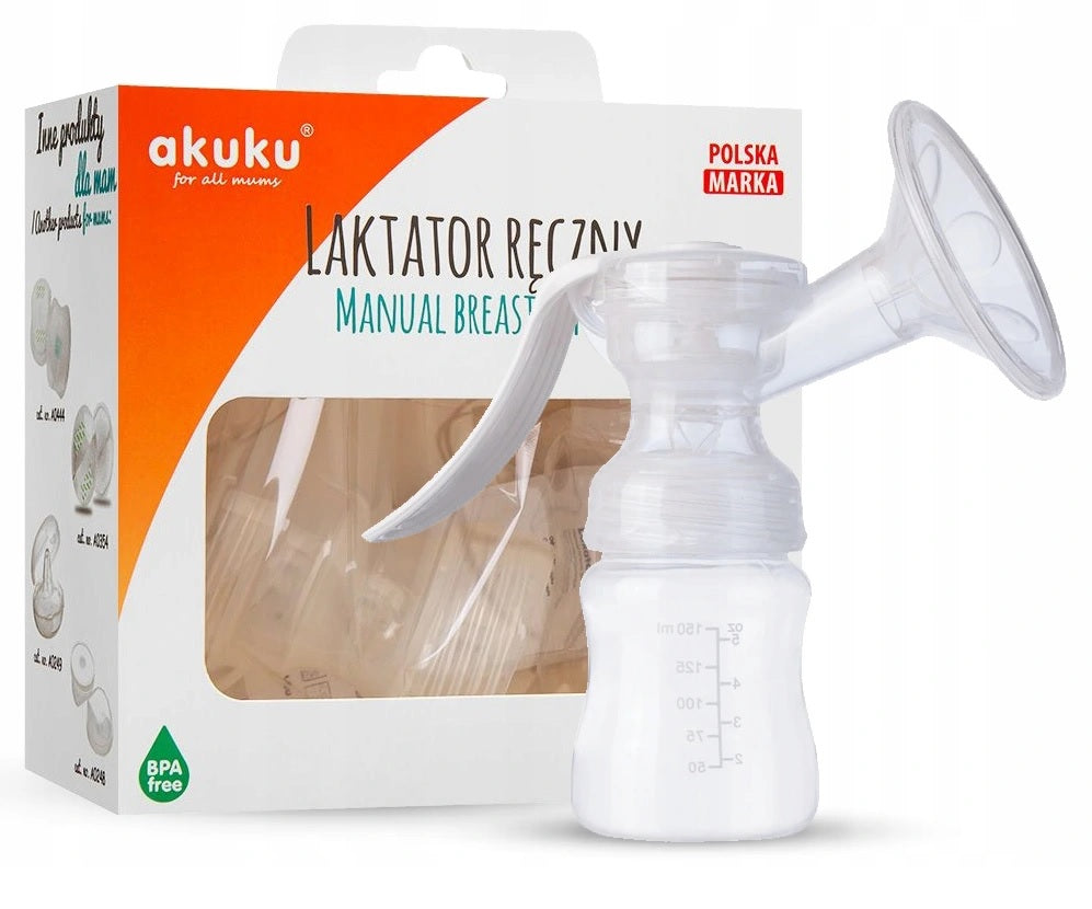 Manual breast pump Akuku 150 ml Medical device no
