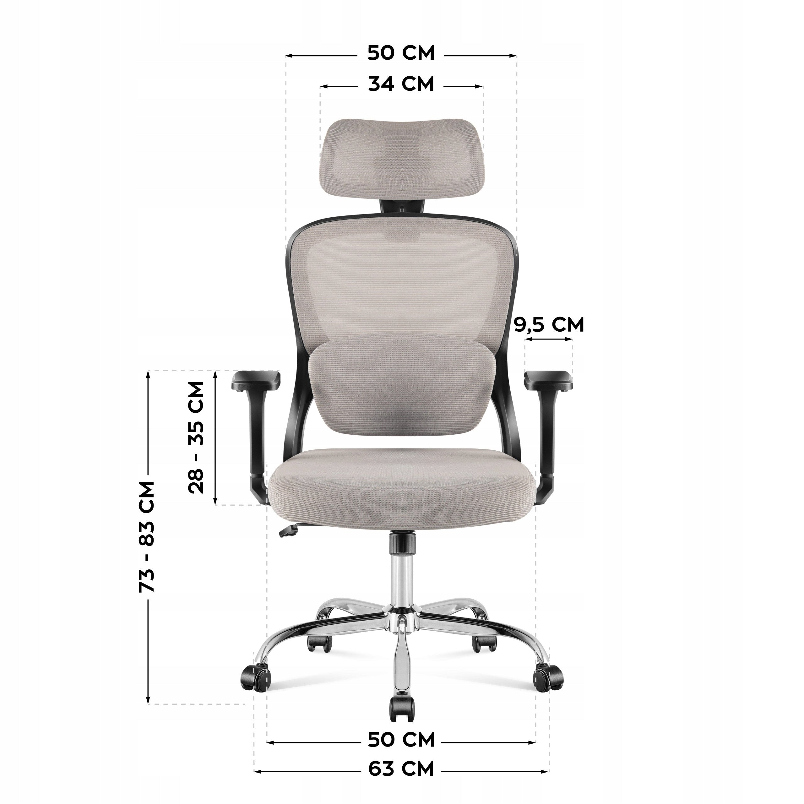 Mar Adler Manager 3.2 Grey swivel chair Brand Markadler