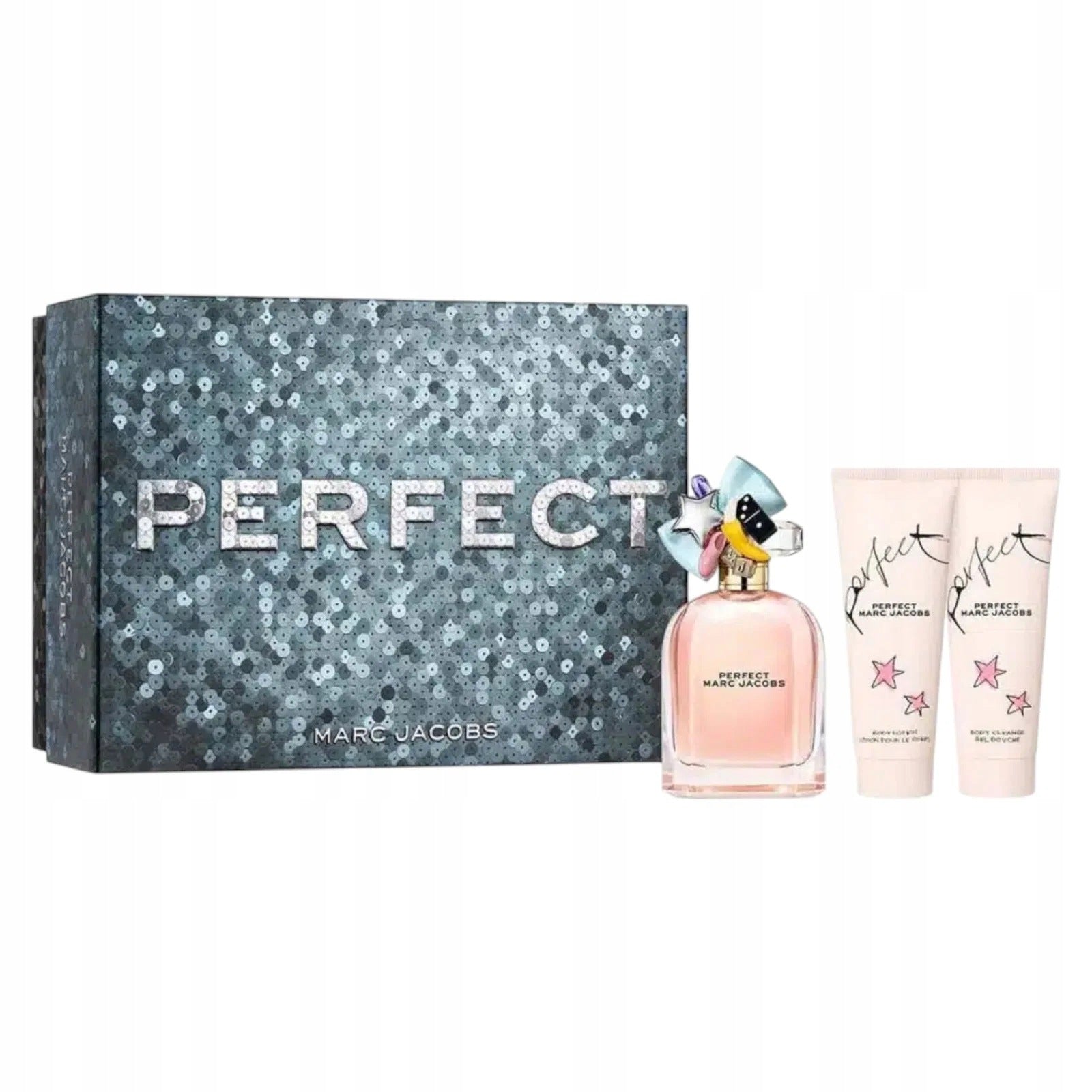 Marc Jacobs Perfect set: body lotion + shower gel, 2x75 ml