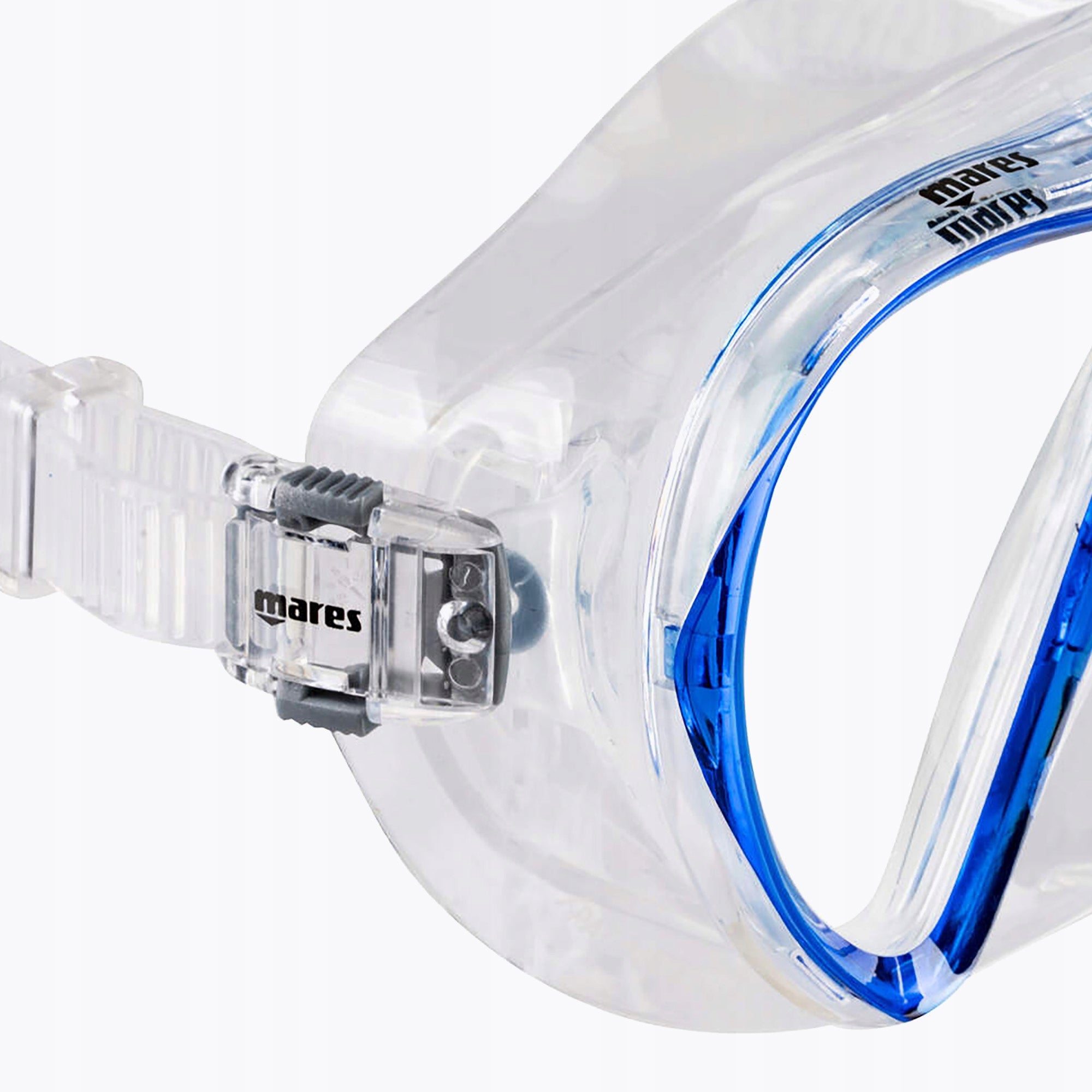 Mares Vento royal blue/clear OS snorkeling mask Color blue